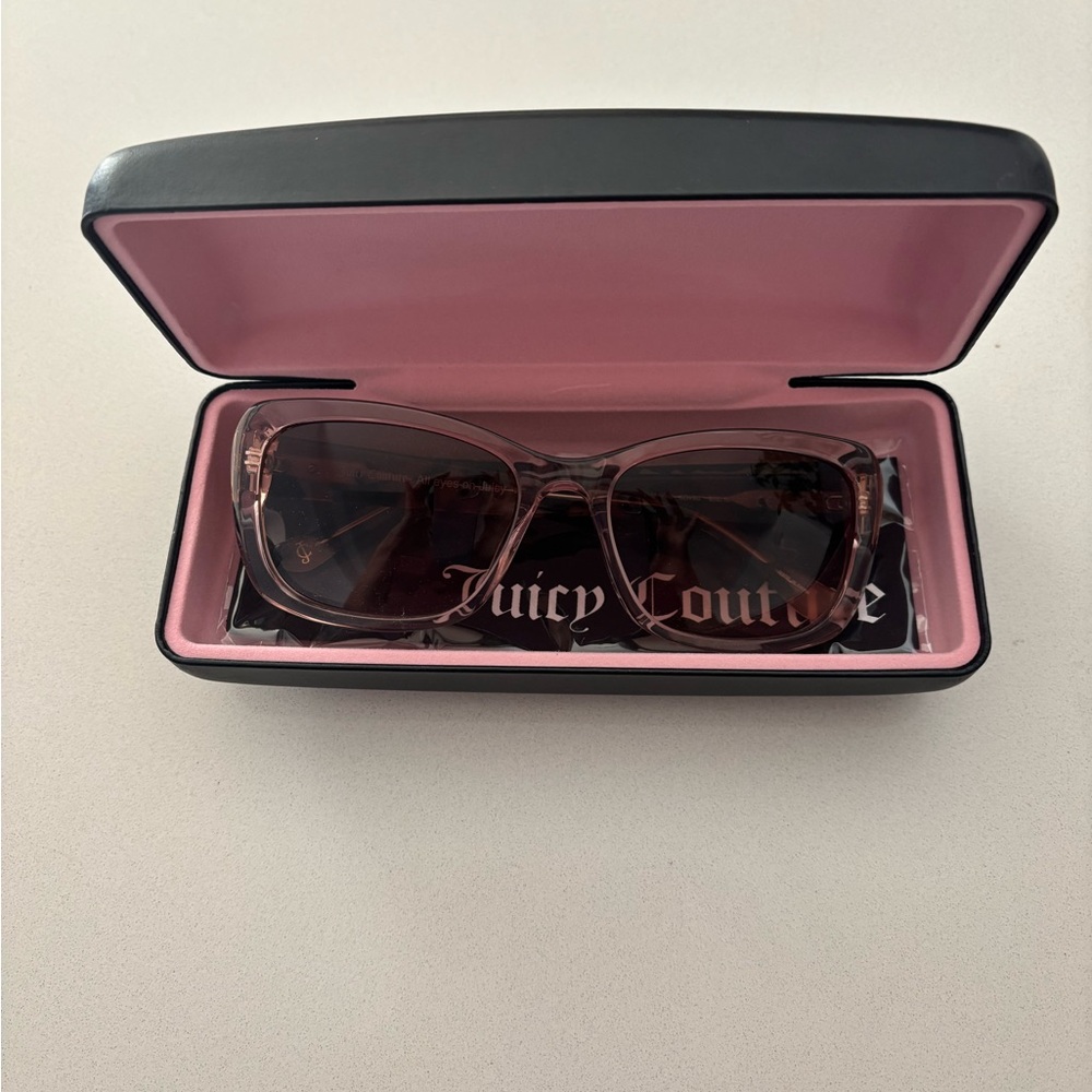 Juicy Couture New Indoor/Outdoor Sunglasses in Light Pink w/ Brown Tortoiseshell